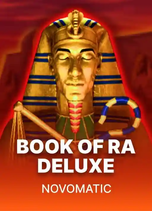Book of Ra Deluxe, okładka gry z kategorii automaty