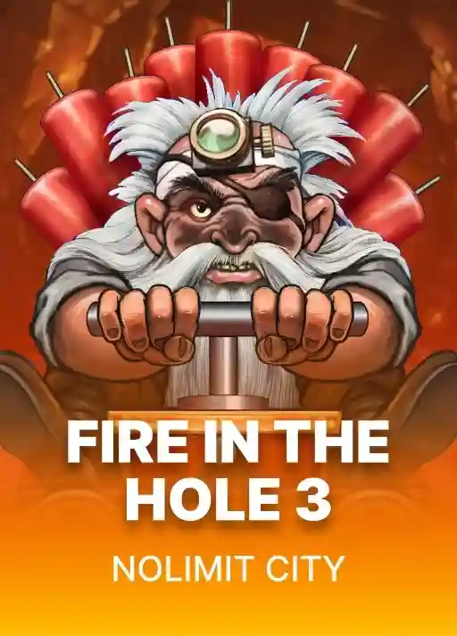 Fire in the Hole 3, okładka gry z kategorii automaty